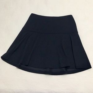 Banana Republic Navy Blue Circle Skater Skirt